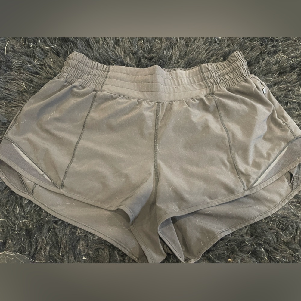 Black Lululemon shorts , size 8 , 2.5” length